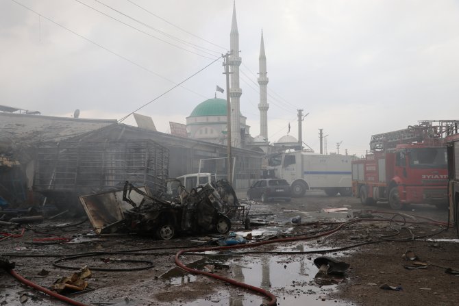 GÜNCELLEME - Iğdır Sanayi Sitesi'nde patlama: 1 ölü, 13 yaralı