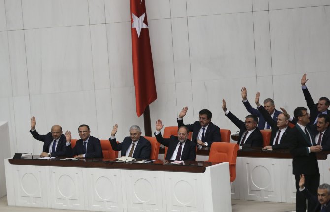 Seçim önergesi TBMM Genel Kurulunda