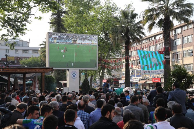 Çaykur Rizespor'da Süper Lig sevinci