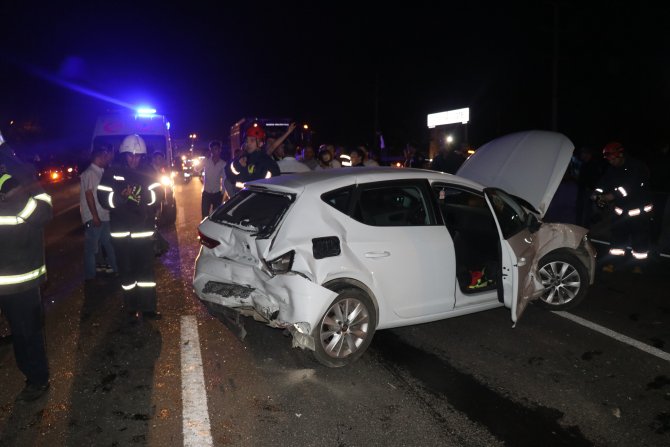 Düzce'de zincirleme trafik kazası: 4 yaralı