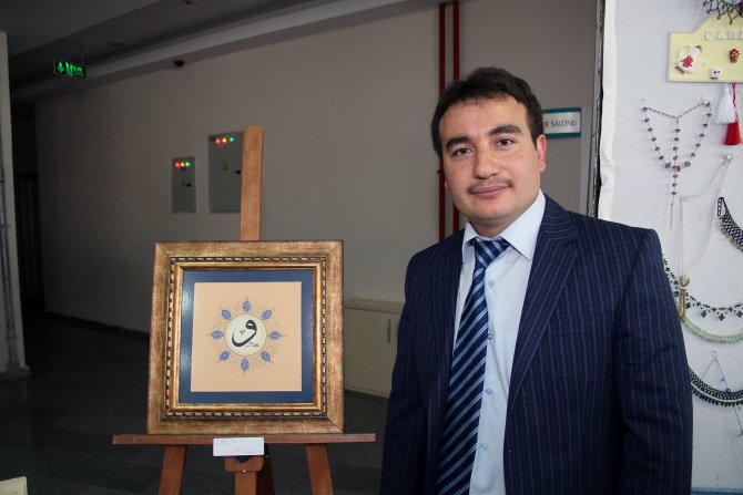 Şarkışla'da halk eğitimi sergisi açıldı