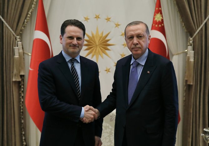 Cumhurbaşkanı Erdoğan'ın kabulü