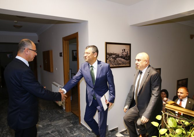 CHP’li heyetten Filistin Büyükelçisi’ne dayanışma ziyareti