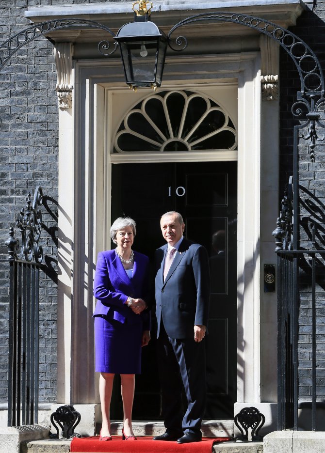 Cumhurbaşkanı Erdoğan İngiltere'de