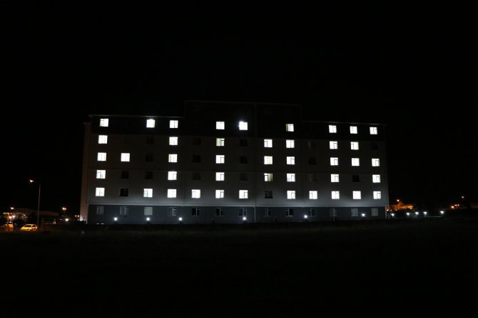 KYK yurtlarındaki öğrencilerden İsrail'i protesto