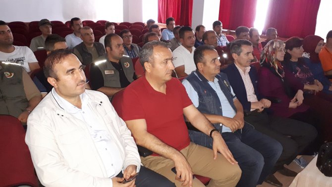 "Kırsal alan ve orman yangınları" semineri