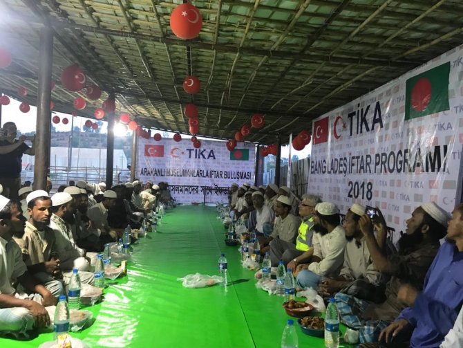 TİKA'dan Rohingya Müslümanlarına ramazanda gıda yardımı