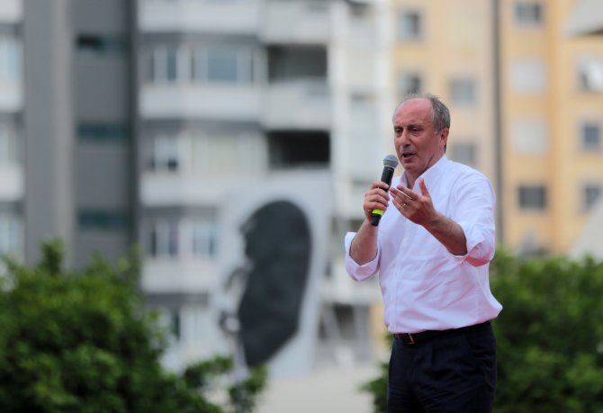 CHP'nin cumhurbaşkanı adayı İnce Adana'da