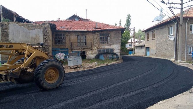 Seydişehir'de asfalt çalışmaları