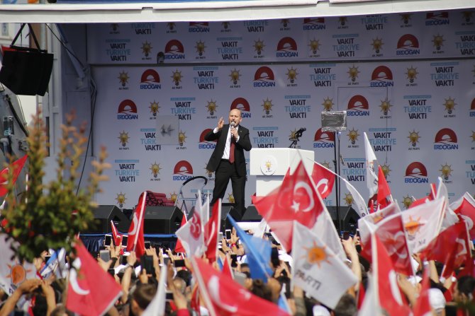 AK Parti'nin Çorlu mitingi