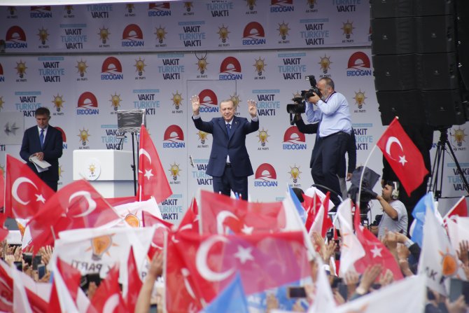 AK Parti'nin Çorlu mitingi