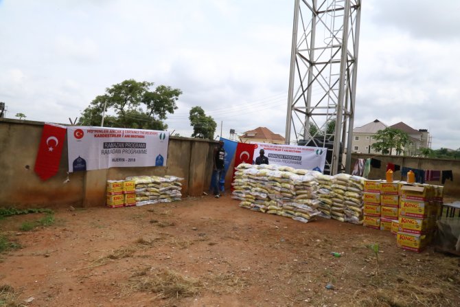 TDV ramazanda Nijerya'daki mültecileri unutmadı