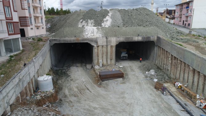 Mevlana Tüneli'nde sona doğru