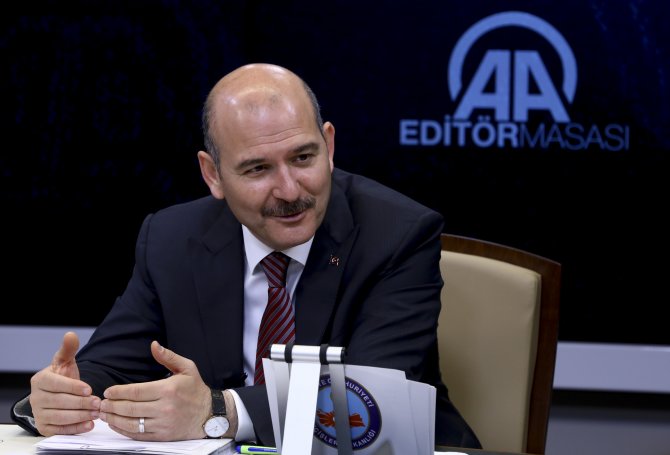 Bakan Soylu AA Editör Masası'na konuk oldu