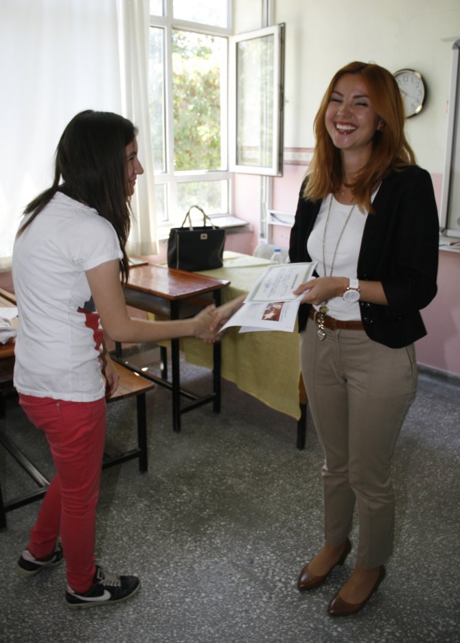 Beypazarı'nda karne heyecanı