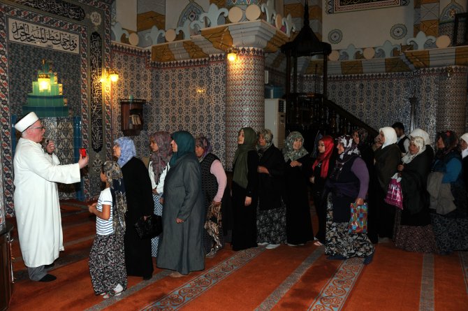 Bahşili'de Sakal-ı Şerif ziyarete açıldı