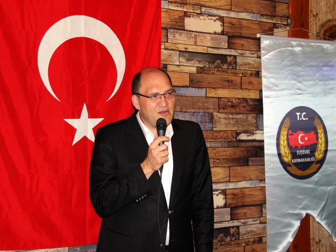 Suşehri Kaymakamı Uzunoğlu iftar verdi