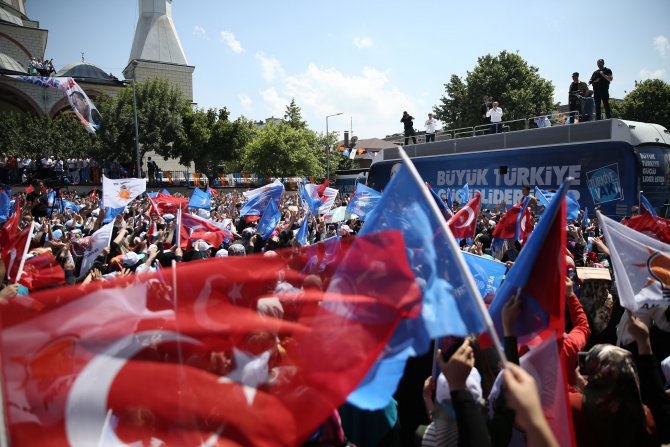 AK Parti Sultangazi mitingi