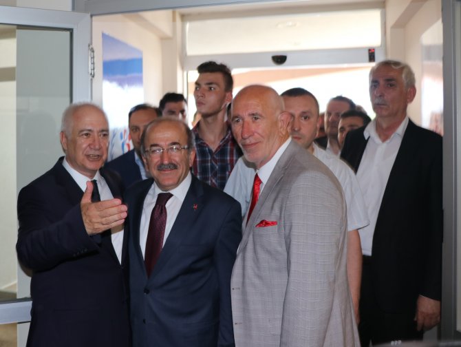 Trabzonspor'da bayramlaşma töreni