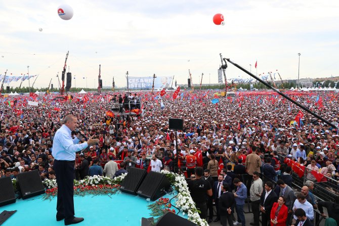 AK Parti'nin Büyük İstanbul Mitingi