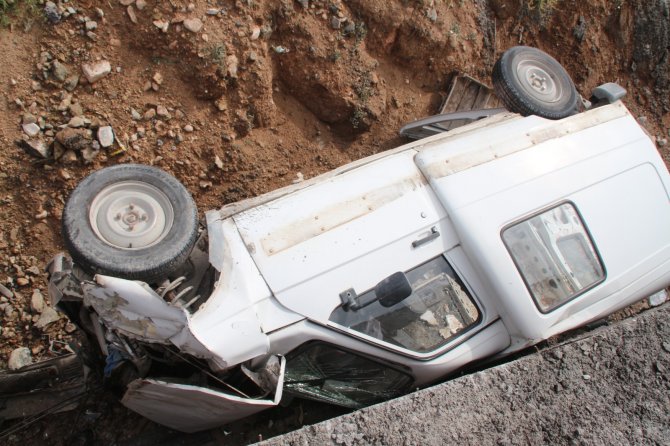 Yunak’ta trafik kazası: 1 yaralı