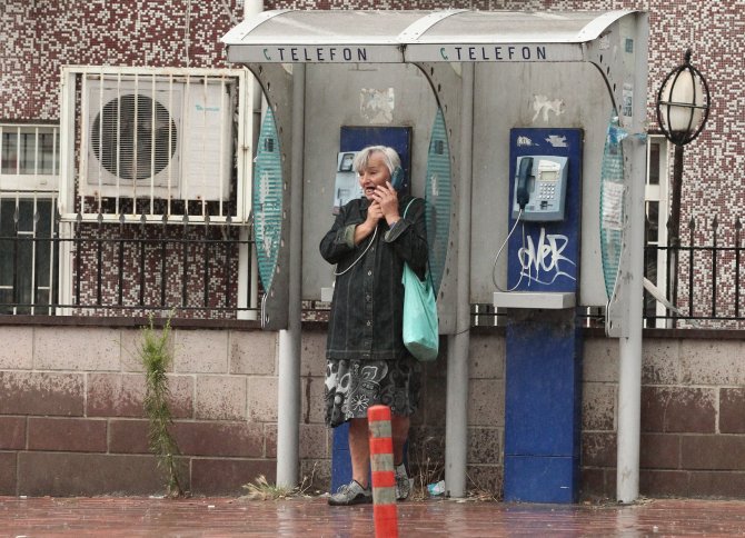 Kırklareli'de sağanak