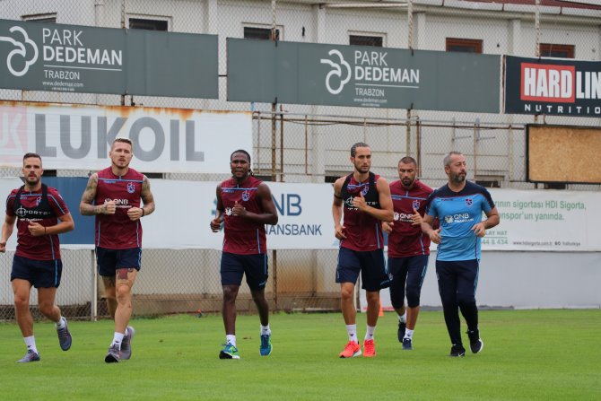Trabzonspor, yeni sezon hazırlıklarını sürdürdü