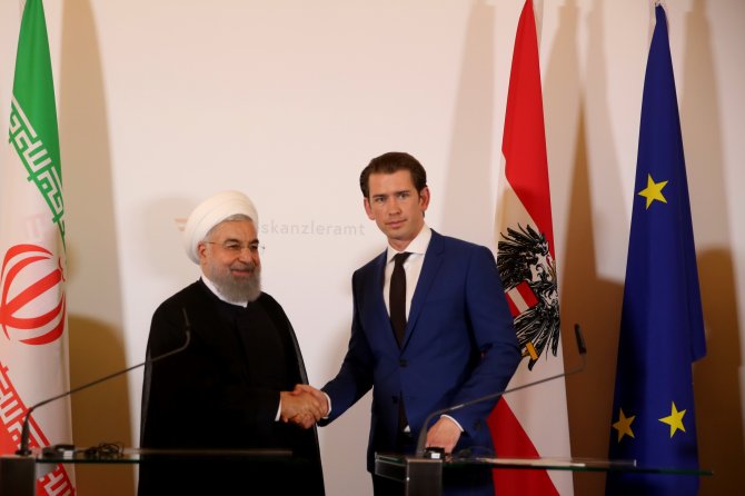 Ruhani-Kurz ortak basın toplantısı