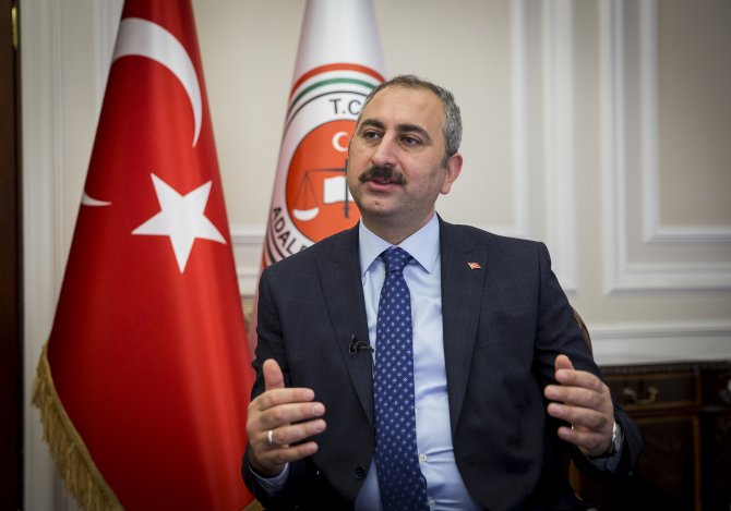 Adalet Bakanı Gül AA'ya konuştu