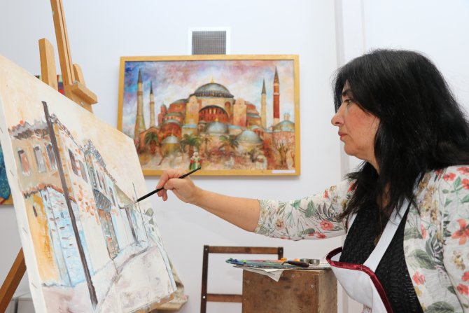 Gürcü ressamın Türkiye tutkusu