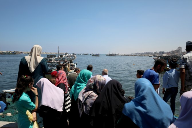 "Özgürlük Gemisi 2" ablukayı kırmak için Gazze'den yola çıktı