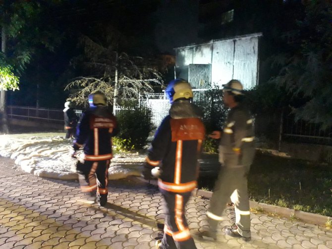 Başkentte trafo patlaması