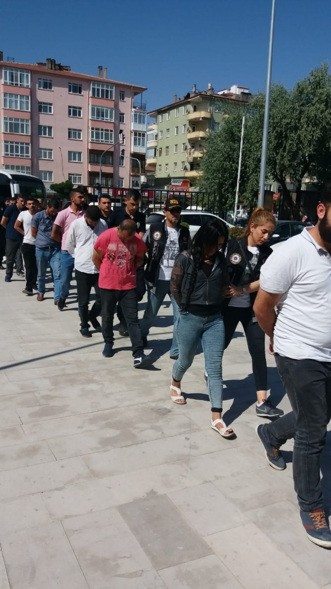 Niğde merkezli uyuşturucu operasyonu