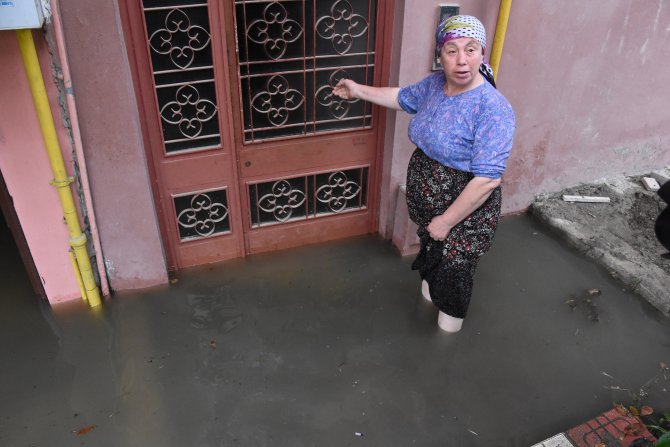 Ordu'daki şiddetli yağış