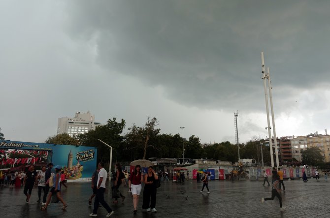 İstanbul'da sağanak