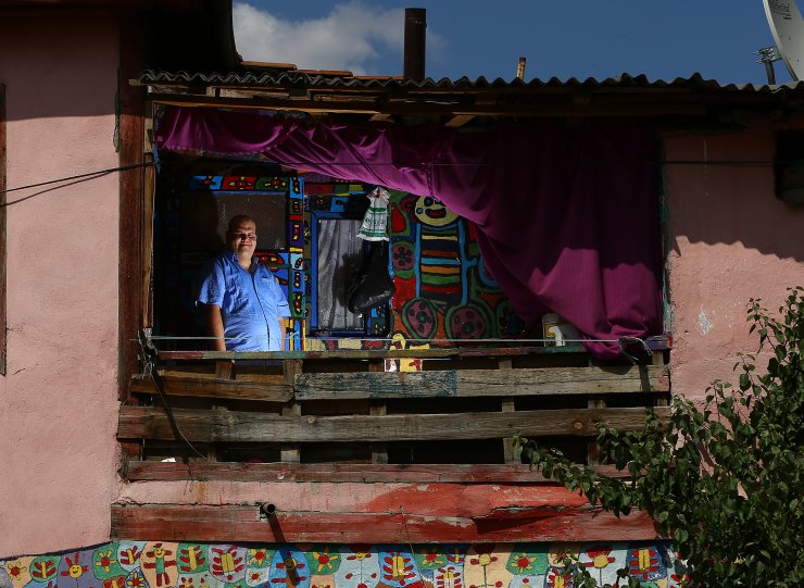 Zihinsel engelli gencin resim tutkusu