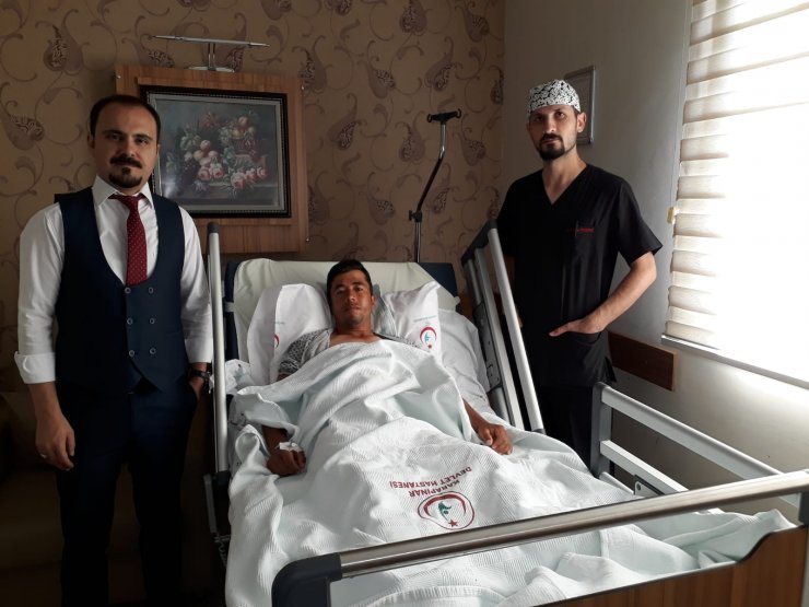 Karapınar'da ilk defa hidatik kist ameliyatı yapıldı