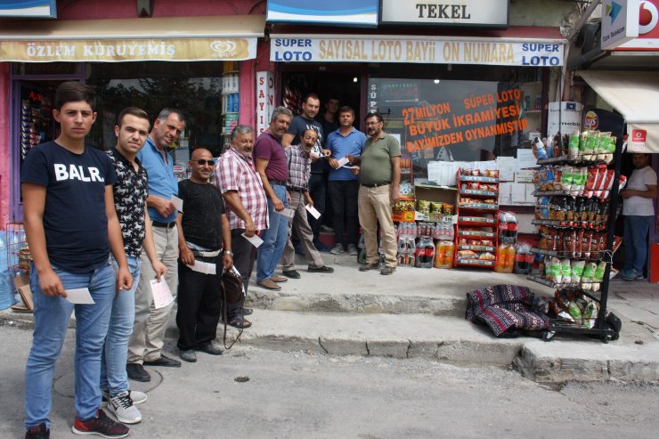 Spor Loto bayisine büyük ikramiye ilgisi