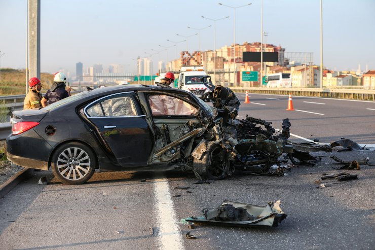 Başakşehir'de trafik kazası: 2 yaralı