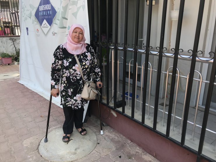 "Benim ayaklarım onların vicdanları engelli"