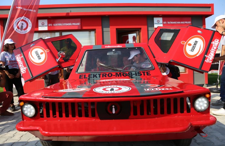 TÜBİTAK yarışması için dört çeker elektrikli otomobil ürettiler