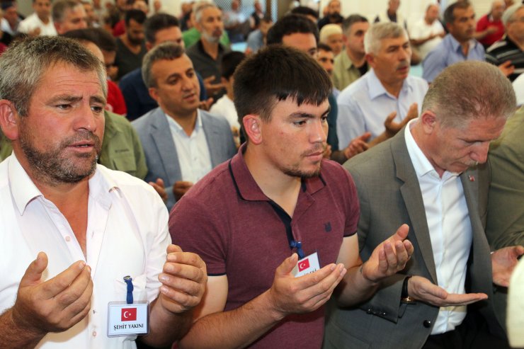 Şehit anne ve bebeği için mevlit okutuldu