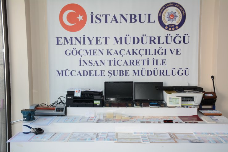 İstanbul'da sahte pasaport operasyonu