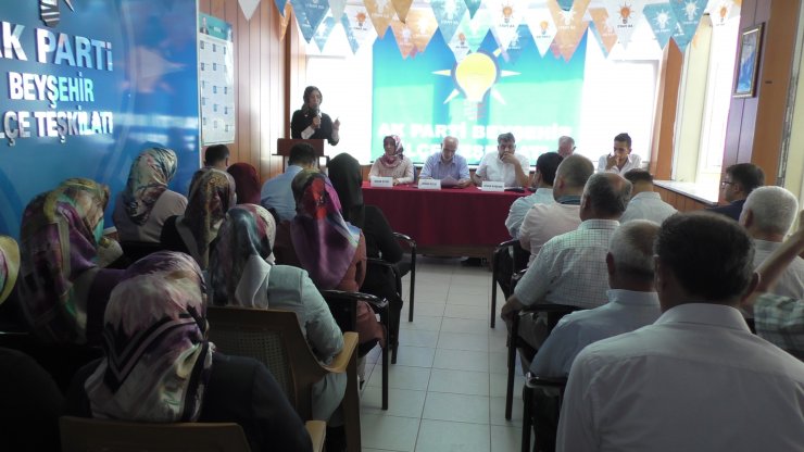 AK Parti'den Beyşehir'de Danışma Meclisi toplantısı