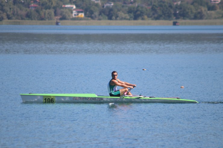 Sapanca Gölü'nde kürek şöleni