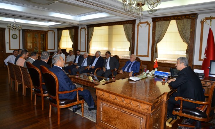 Kırşehirliler Federasyonundan Vali Akın'a ziyaret