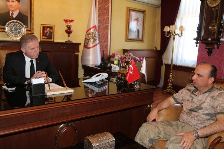 Albay Şen'den Vali Gül'e veda ziyareti