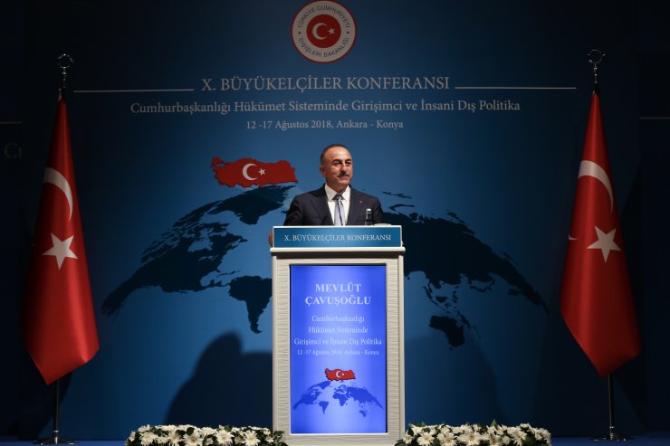 Çavuşoğlu, 10. Büyükelçiler Konferansı'nın kapanışında konuştu