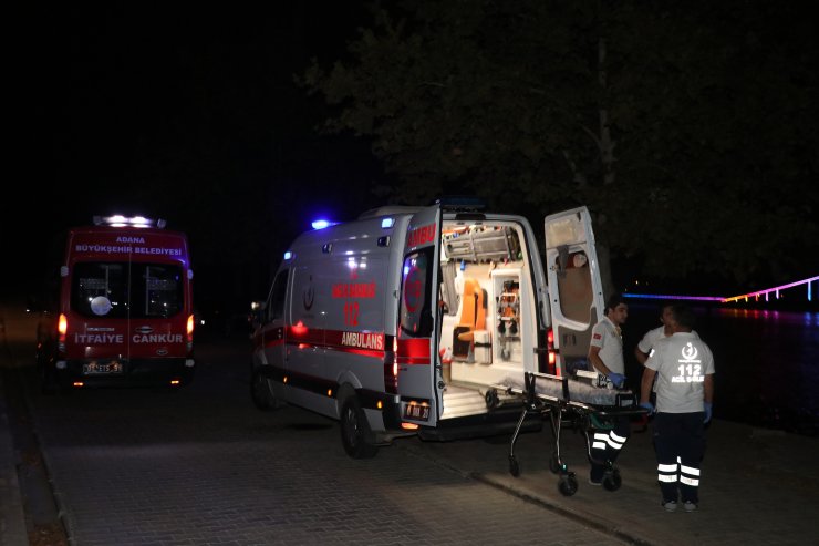 Adana'da nehre giren genç kayboldu
