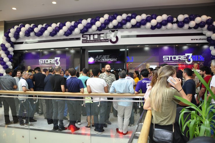 Afjet Afyonspor ürünleri Store 3'te satılacak
